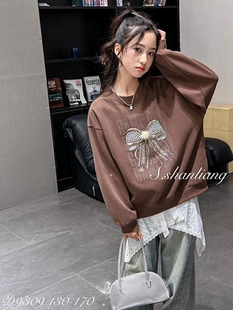 Свитер Meloria 9309 brown - делук