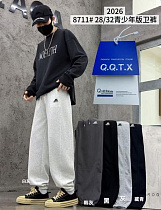 Штаны Спорт Chicwear 8711 black - делук