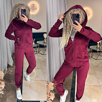 Костюм Спорт Sofi Cor 6047 wine - делук