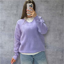 Свитер Elena&Vika 25515 lilac - делук