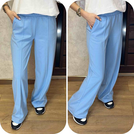 Штаны Спорт Valentina 244 l.blue - делук