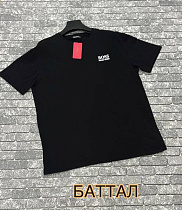 Футболка F.T.H F1149 black - делук