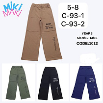 Штаны Спорт Miki Maki C93-1 brown - делук