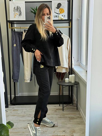 Костюм Спорт Alisa Brand 5494 black - делук