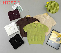 Футболка Dgmd LH1297-1 chocolate - делук