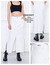 Юбка Maxim Jeans 5049 white - делук