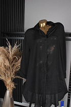 Рубашка Sun&Sea SD146 black - делук