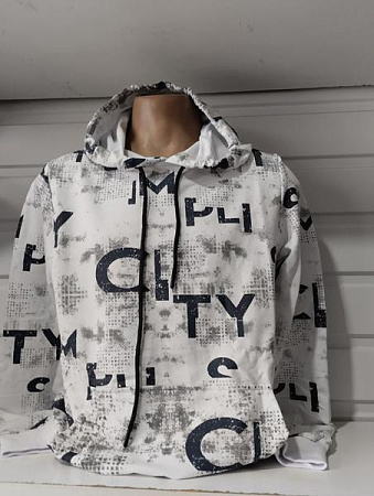 Худи Panda 1484 white - делук