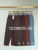 Джинсы Yafeier 1229-9 brown - делук