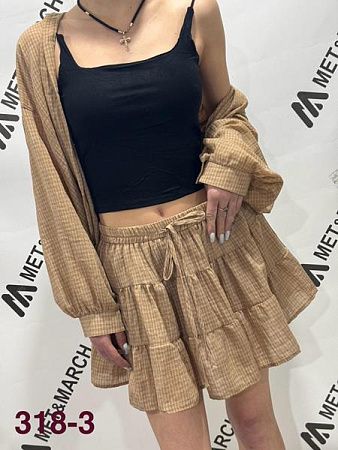 Костюм Met&March 318-3 beige - делук