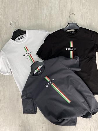 Футболка Annet AZ0063 d.grey - делук