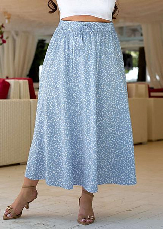 Юбка Deliv 603 l.blue - делук