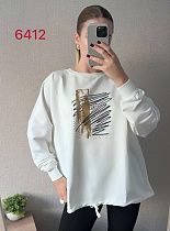 Свитер Fsn 6412 white - делук