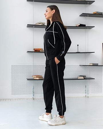 Костюм Спорт Azna Д107 black - делук