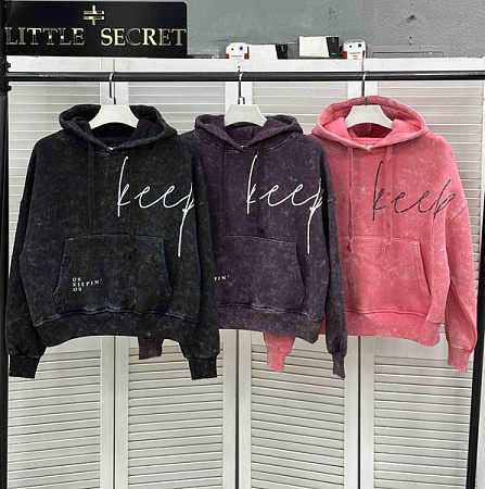 Худи Little Secret 400363 pink - делук