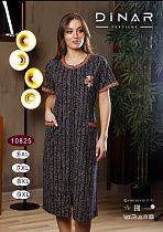 Халат Sss Annet DO-D10825 black - делук