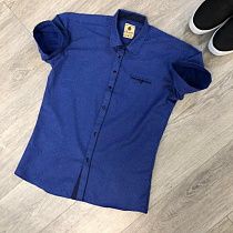 Рубашка R273 blue - делук