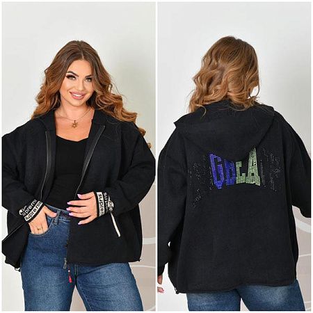 Кофта Спорт Immei 016-17 black - делук
