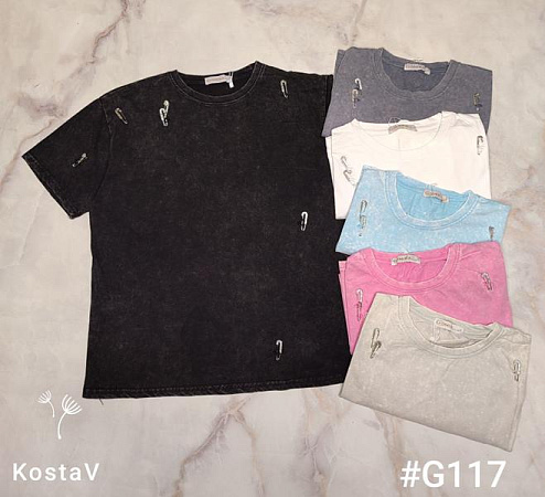 Футболка Kosta G117 mix - делук