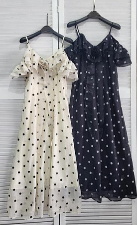 Сарафан Nefertiti 9549 black - делук