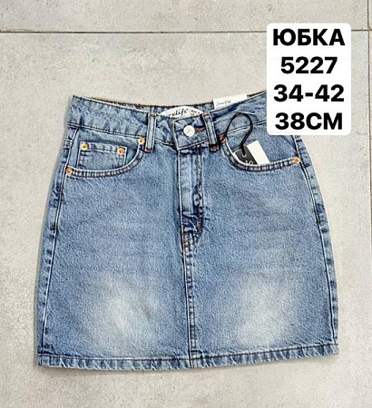 Юбка Ruxa 5227 l.blue - делук