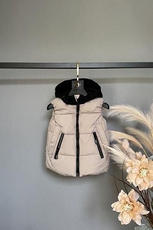 Жилетка Delfinka 5039 beige - делук