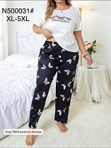 Пижама Brilliant B500031 white - делук