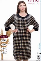 Халат Romeo Life 4863 black - делук