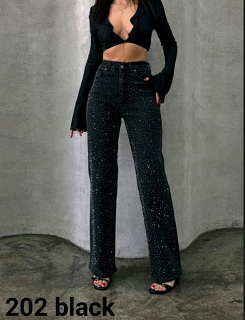 Джинсы Jeans Style 202 black - делук