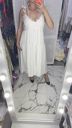 Сарафан Karon 898 white - делук