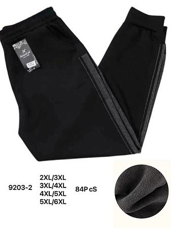 Штаны Спорт Hoan 9203-2 black - делук