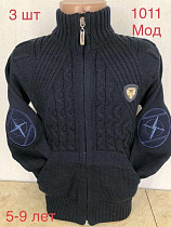 Кофта Надийка ND588-1081 black - делук