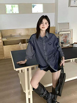 Рубашка Style Nadezhda 8616 blue - делук