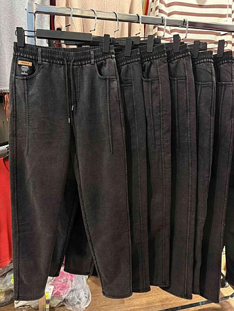 Джинсы Emsweekis E1177 black - делук