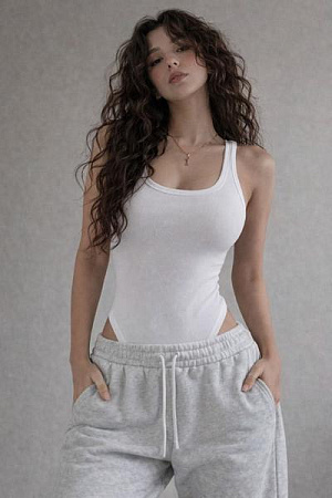 Боди Arina 1581 white - делук