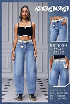 Джинсы Miss Kurry BS1100-4 l.blue - делук