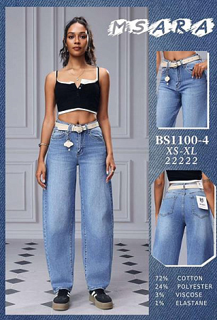 Джинсы Miss Kurry BS1100-4 l.blue - делук