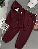 Костюм Спорт Modnulya 1163 wine - делук