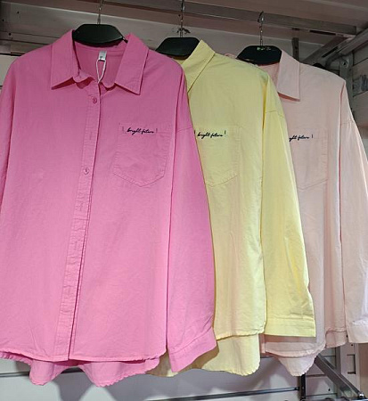 Рубашка Trend 62005 pink - делук