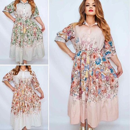 Платье Romeo Life RL1174 white - делук