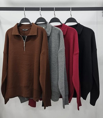 Свитер Style Nadezhda SN101 red - делук