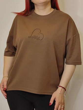 Футболка Kosta A105 brown - делук