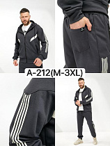 Костюм Спорт Ale-Ate A212 d.grey - делук