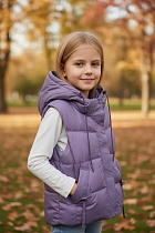 Жилетка Delfinka 56931 lilac - делук