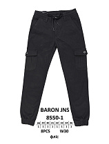 Джинсы God Baron 8550-1 black - делук