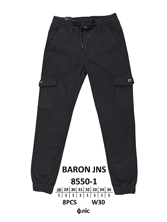Джинсы God Baron 8550-1 black - делук