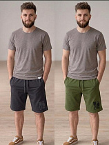 Шорты Samo 9106-2 grey - делук