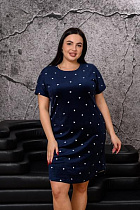 Ночнушка Romeo Life RL1005 navy - делук