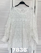 Блузка Divo 7836 white - делук