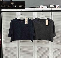 Футболка Little Secret 500031 black - делук